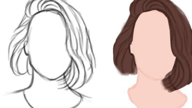 Female:4spqep717pq= Hair Reference Drawing