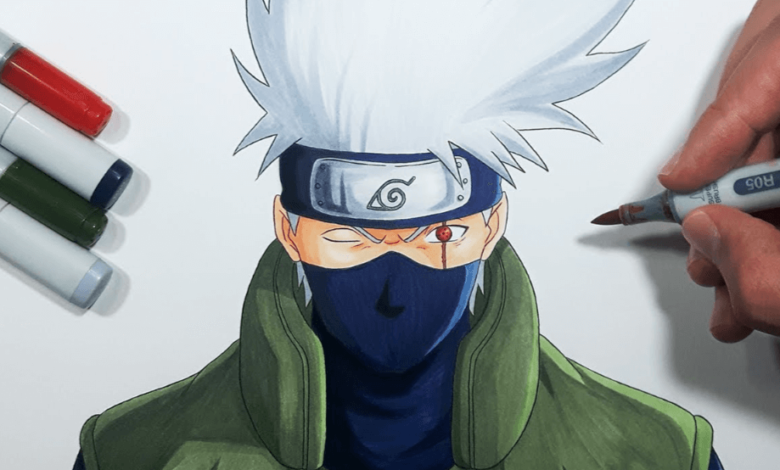 Drawing:O5arbuecn8e= Kakashi