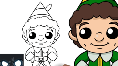 Cute:4pfiykn8bq0= Elf Drawing