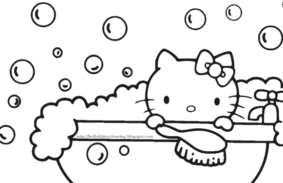 Cute:5mhz6lr1ris= Hello Kitty Coloring Pages